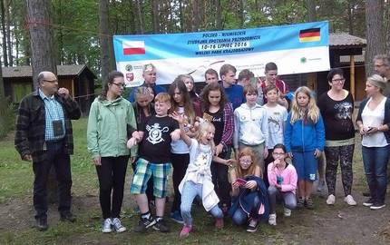 Besuch der Junior-Ranger im Welski Park in Polen 2016